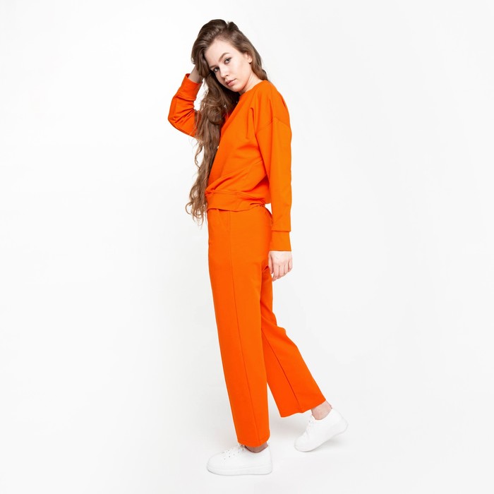 

Костюм женский NoBrand 000678746 оранжевый 48-50 RU, 000678746