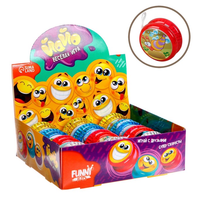

Йо-йо Funny Toys Морские жители световой в ассортименте 1689914, Разноцветный