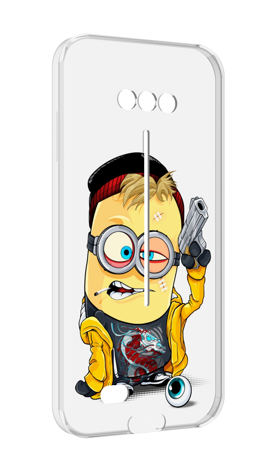 

Чехол MyPads миньон бандит для Doogee S41/S41 Pro противоударный, Tocco