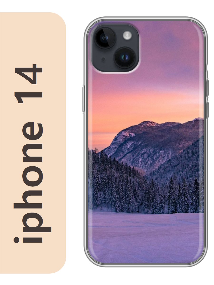 

Чехол на Apple Iphone 14 горы 460, Iph14newy