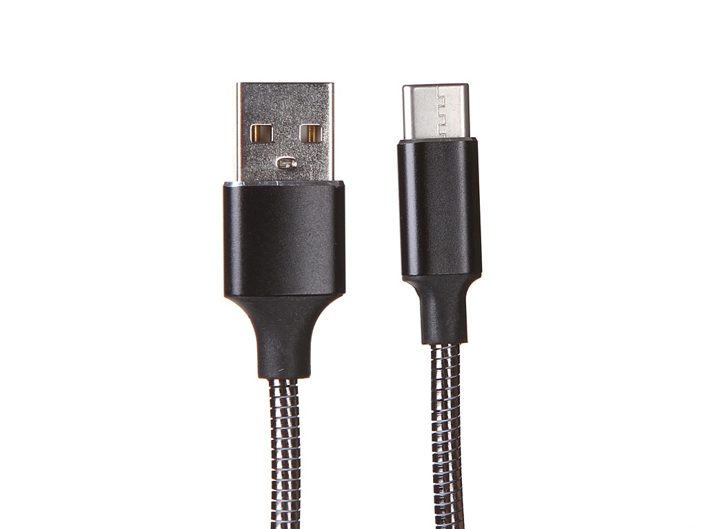 фото Кабель media gadget usb - type-c вилка-вилка м (mgc017mbk)