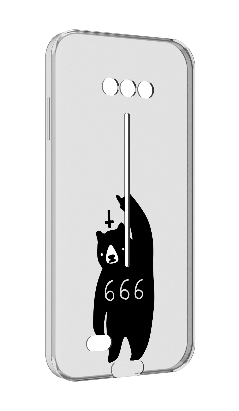 

Чехол MyPads медведь 666 для Doogee S41/S41 Pro противоударный, Tocco