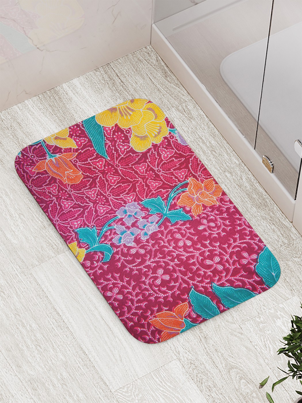 

bath_66017 Коврик противоскользящий для ванной, сауны, бассейна, 77х52 см