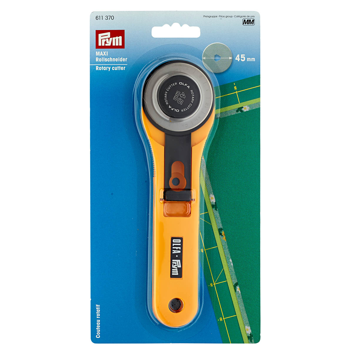 

Раскроечный нож PRYM Макси, 611370, PRYM Раскроечный нож 'Макси', 611370