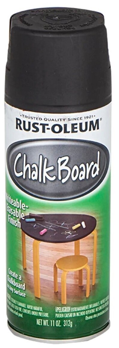 фото Краска rust-oleum specialty chalk board 1913830 эффектом грифельной доски