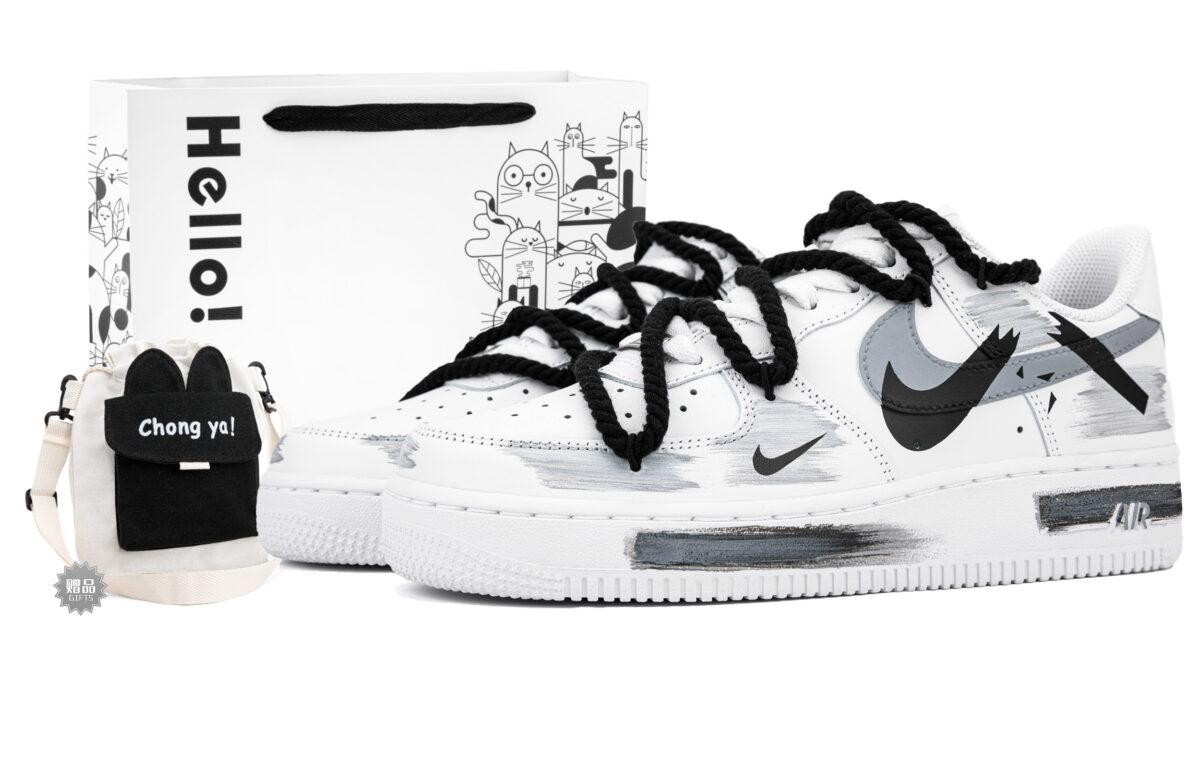 

Кеды унисекс Nike Air Force 1 белые 44.5 EU, Белый, Air Force 1