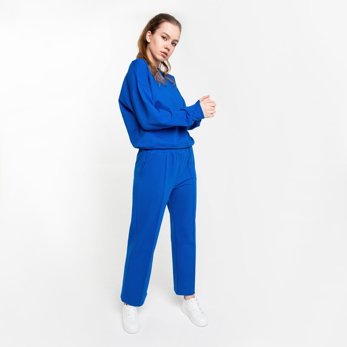 

Костюм женский NoBrand 000678745 синий 48-50 RU, 000678745