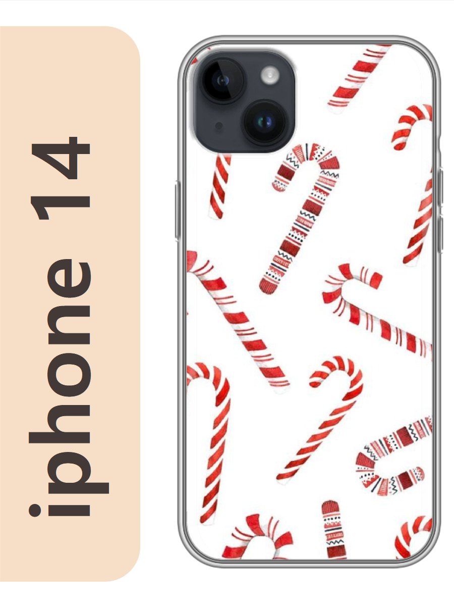 

Чехол на Apple Iphone 14 леденец 369, Iph14newy