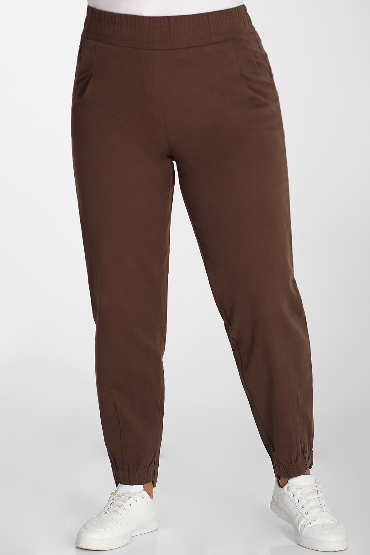 

Брюки женские AlmondShop 1Г-33 7-007.С1 коричневые 50 RU, 1Г-33 7-007.С1