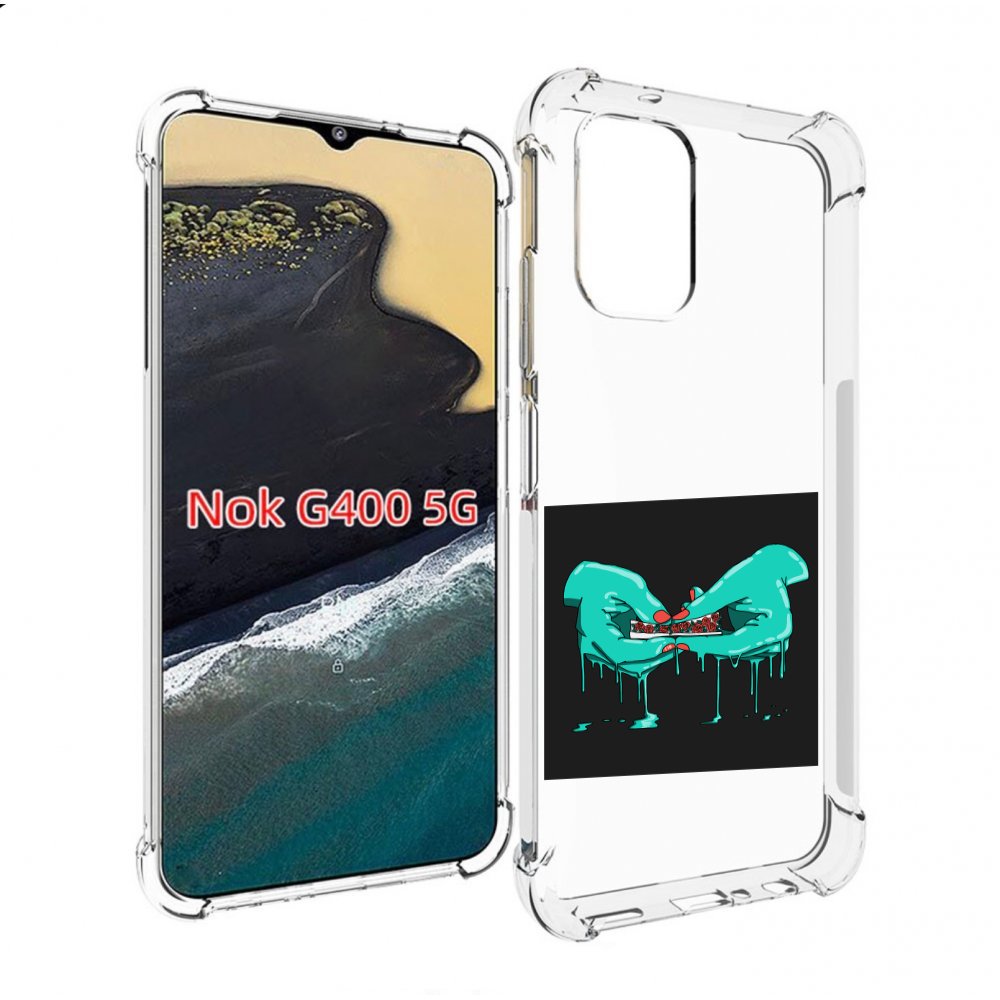 

Чехол MyPads закручиваю-розочки для Nokia G400 5G, Прозрачный, Tocco