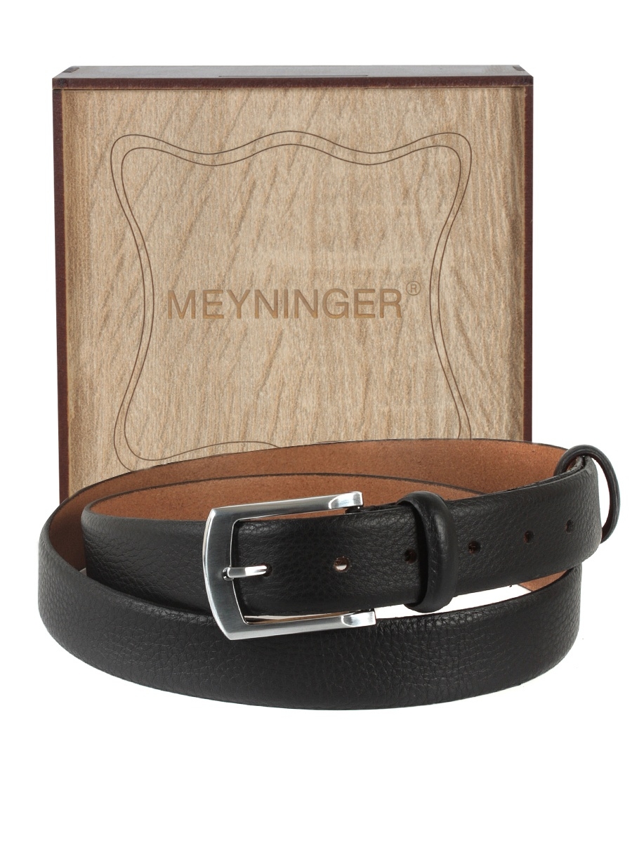 

Ремень мужской MEYNINGER РН-4614, черный, РН-4614