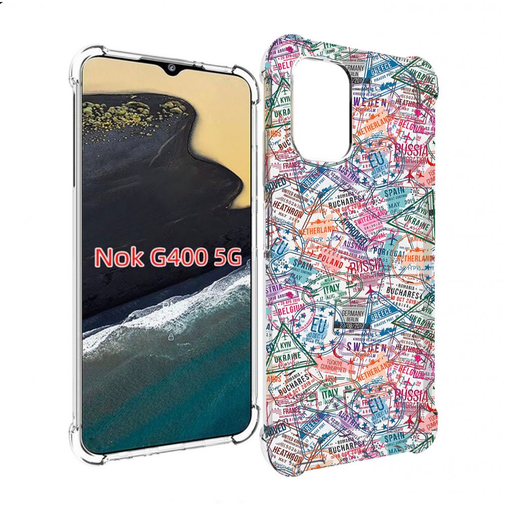 

Чехол MyPads загранчехол для Nokia G400 5G, Прозрачный, Tocco