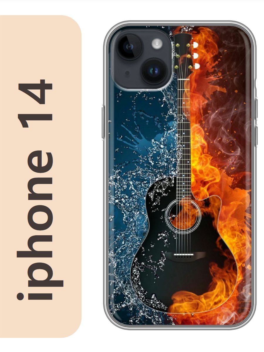 

Чехол на Apple Iphone 14 гитара 313, Iph14rzne