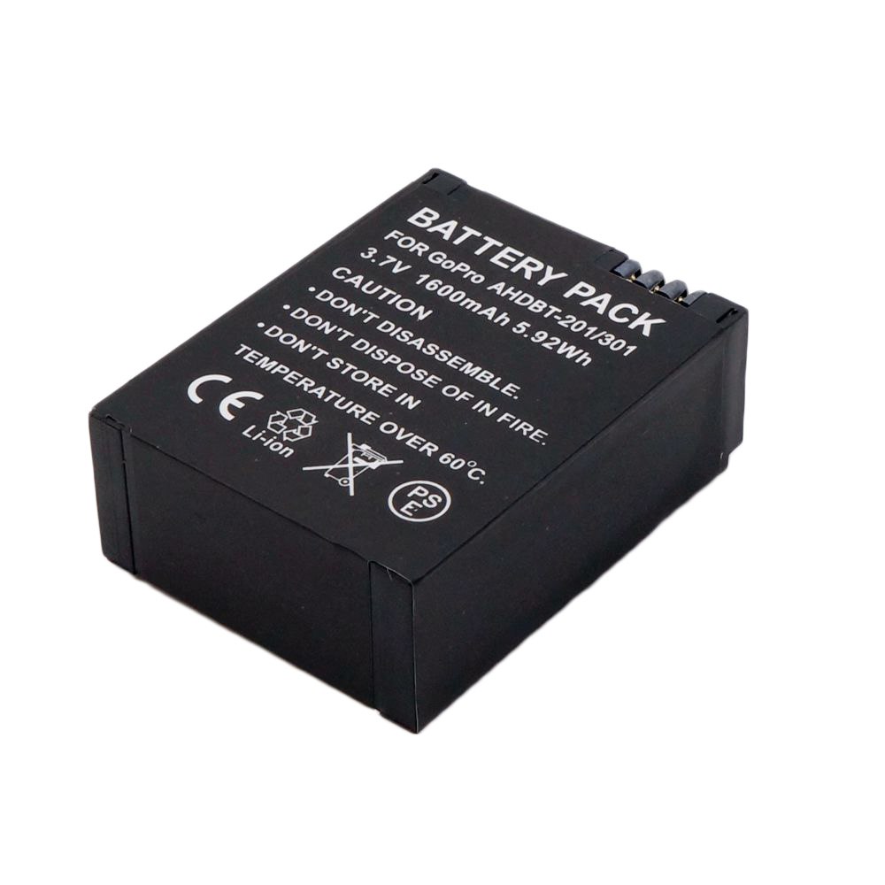 

Аккумулятор для GoPro HERO3, 3+ 1680 mAh 3.7V 6.29W Li-ion, AHDBT-302