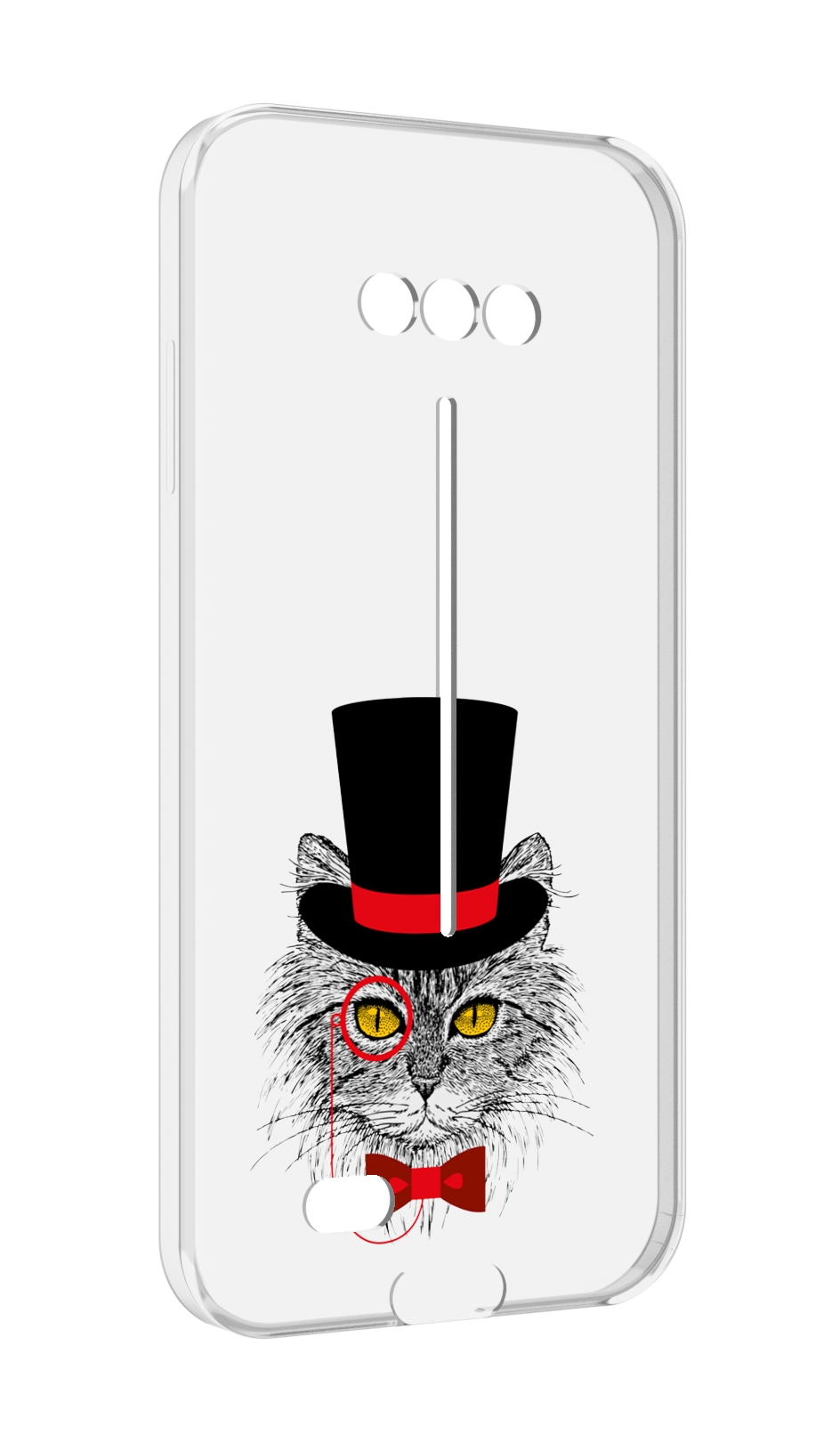 

Чехол MyPads кот в шляпе для Doogee S41/S41 Pro противоударный, Tocco