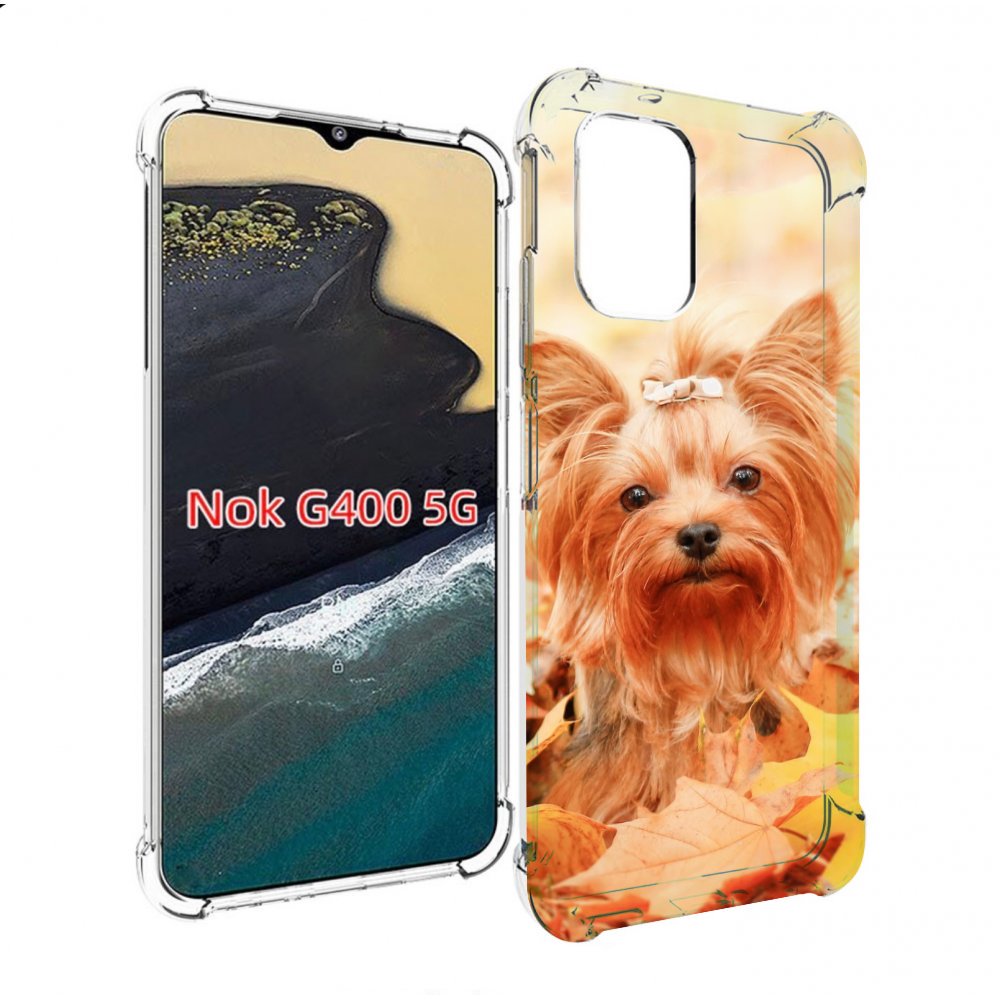 

Чехол MyPads еркширдскии терьер иорк для Nokia G400 5G, Прозрачный, Tocco