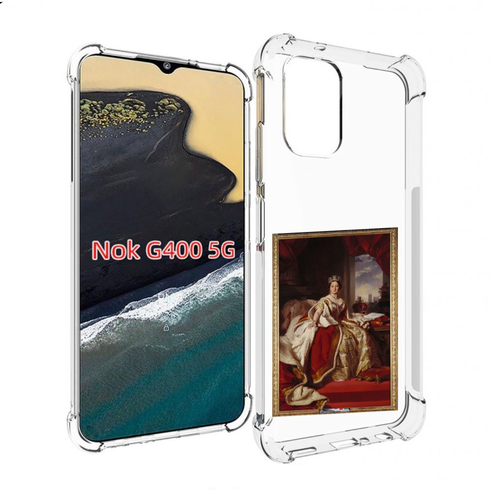 

Чехол MyPads елизавета-2 для Nokia G400 5G, Прозрачный, Tocco