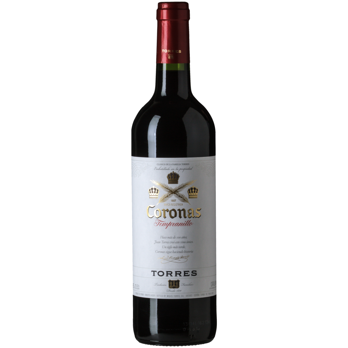 

Вино Torres Coronas Tempranillo красное сухое 0,75 л