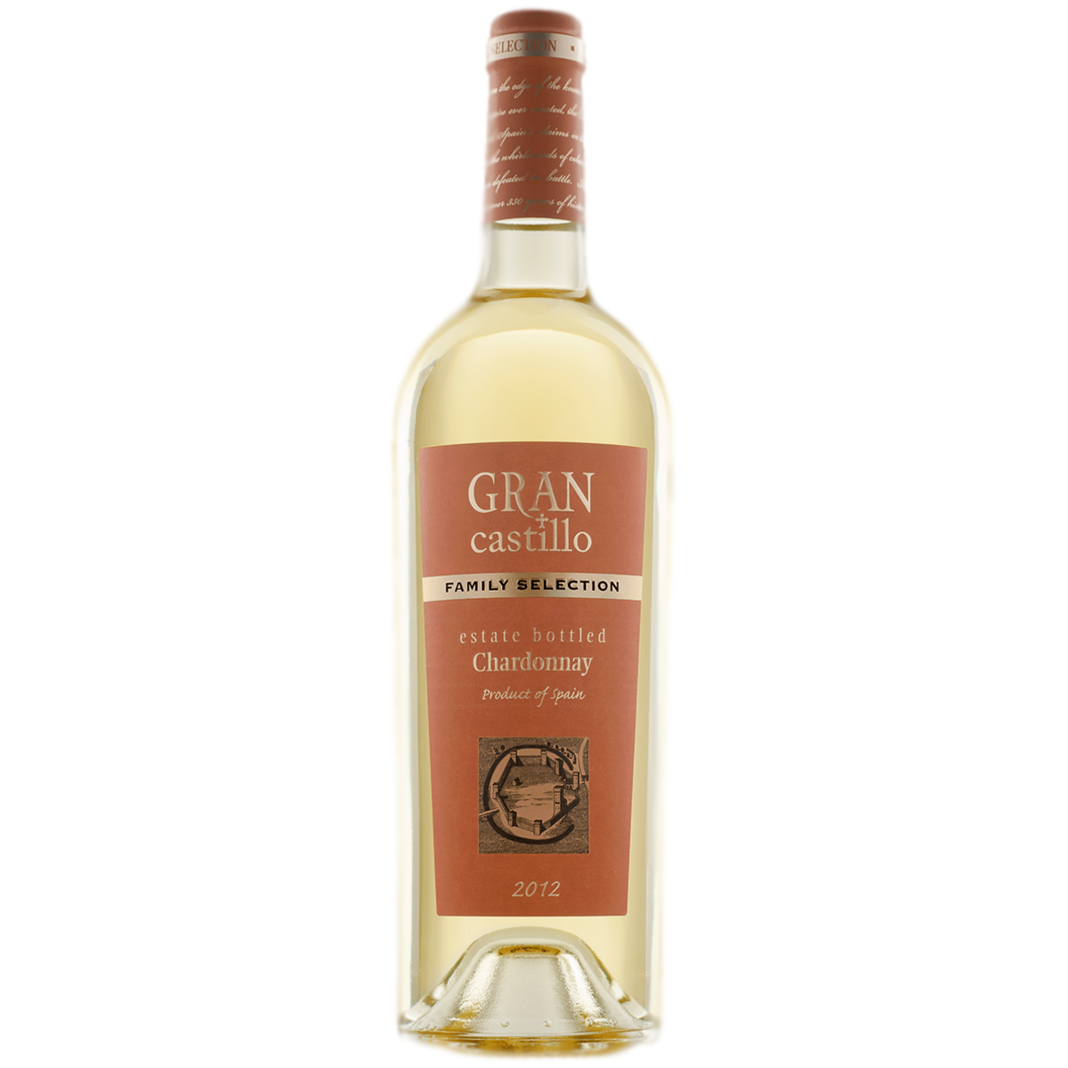 

Вино Gran Castillo Family selection Chardonnay белое полусухое 0,75 л