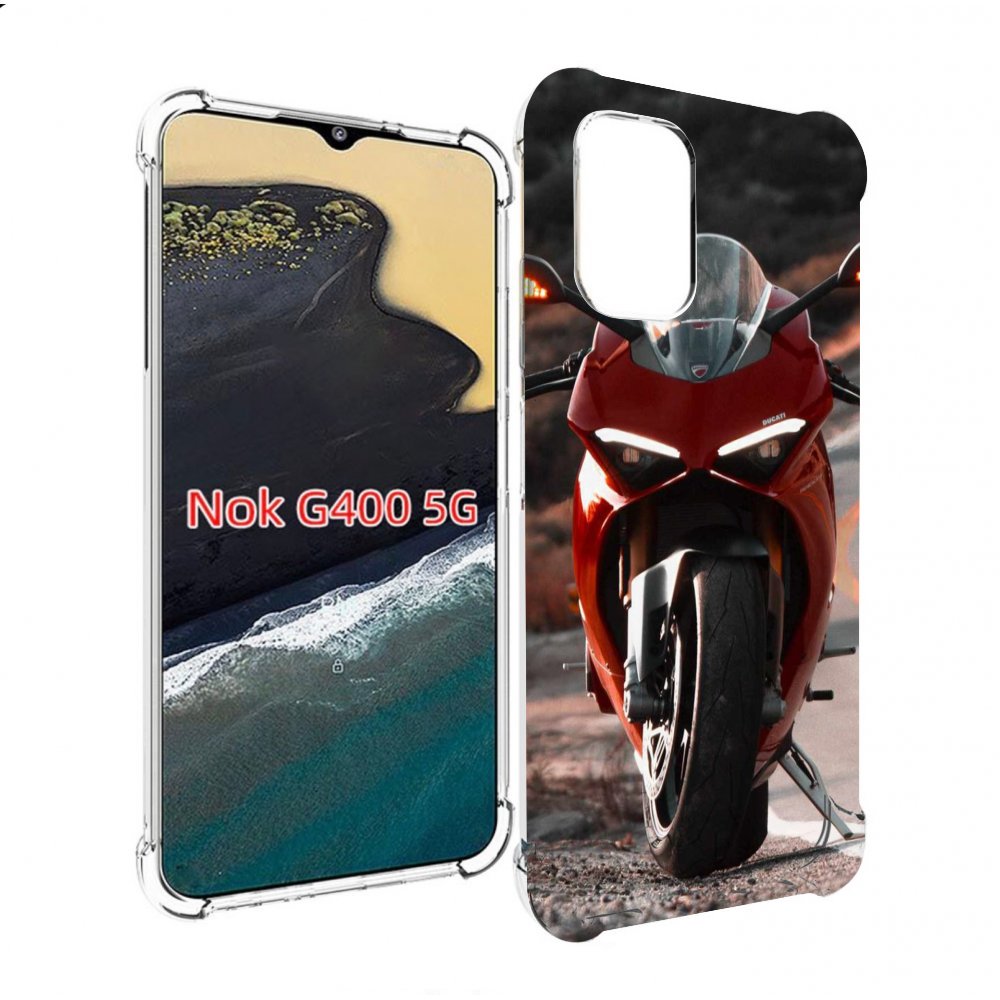 

Чехол MyPads дукати мотоцикл для Nokia G400 5G, Прозрачный, Tocco