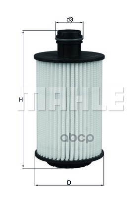 

Фильтр Масляный Mahle/Knecht арт. OX1012D
