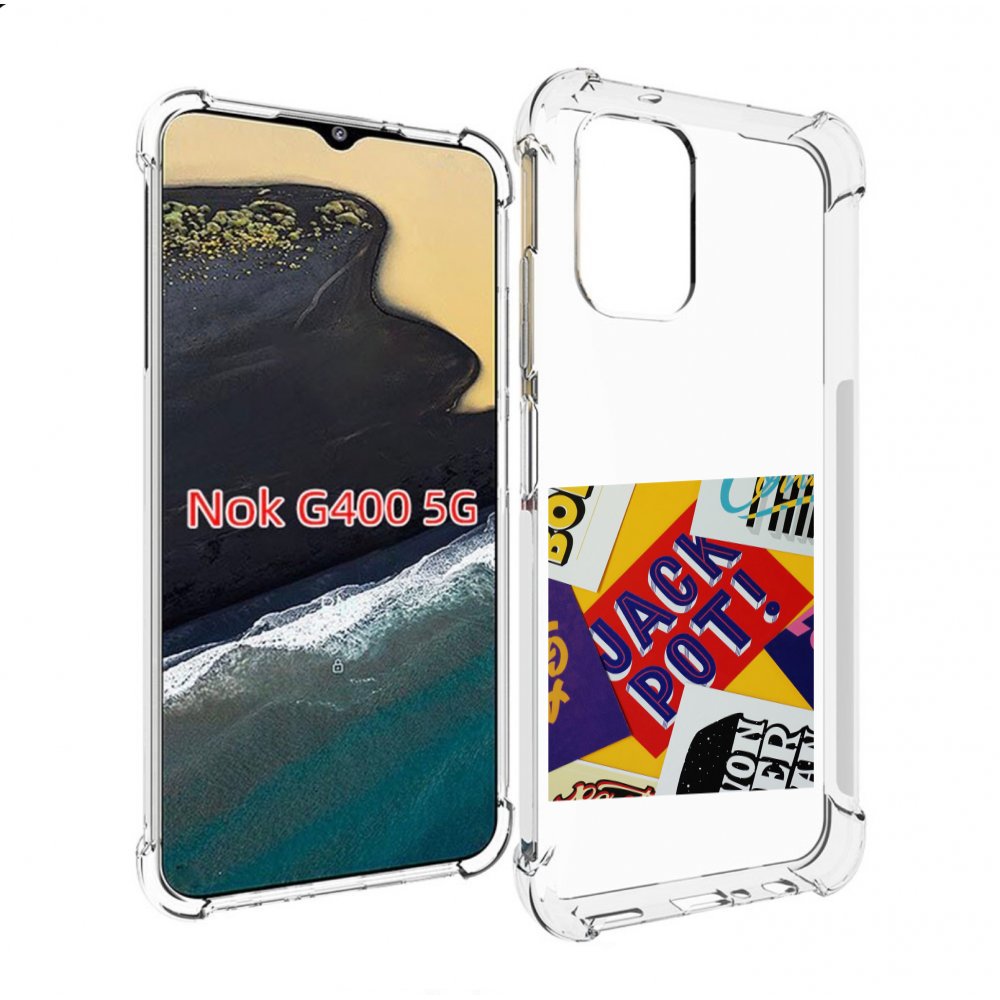

Чехол MyPads джекпот для Nokia G400 5G, Прозрачный, Tocco
