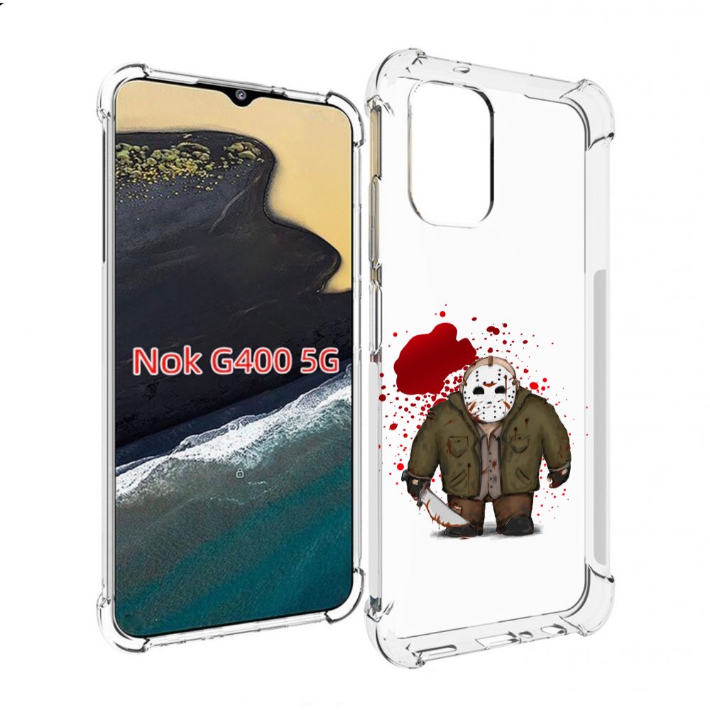 

Чехол MyPads джейсон для Nokia G400 5G, Прозрачный, Tocco