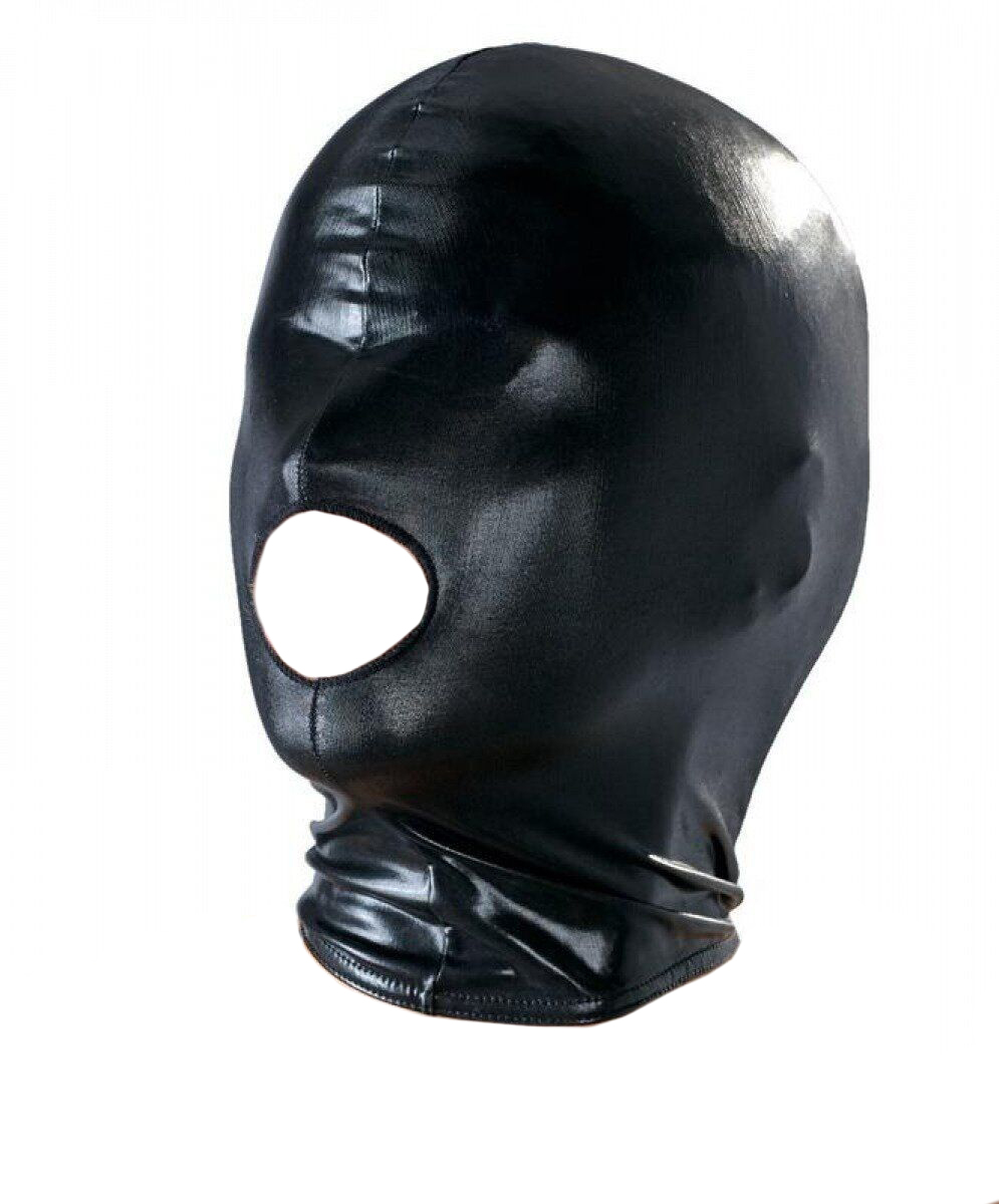 Маска на голову Orion Bad Kitty с отверстием для рта черный