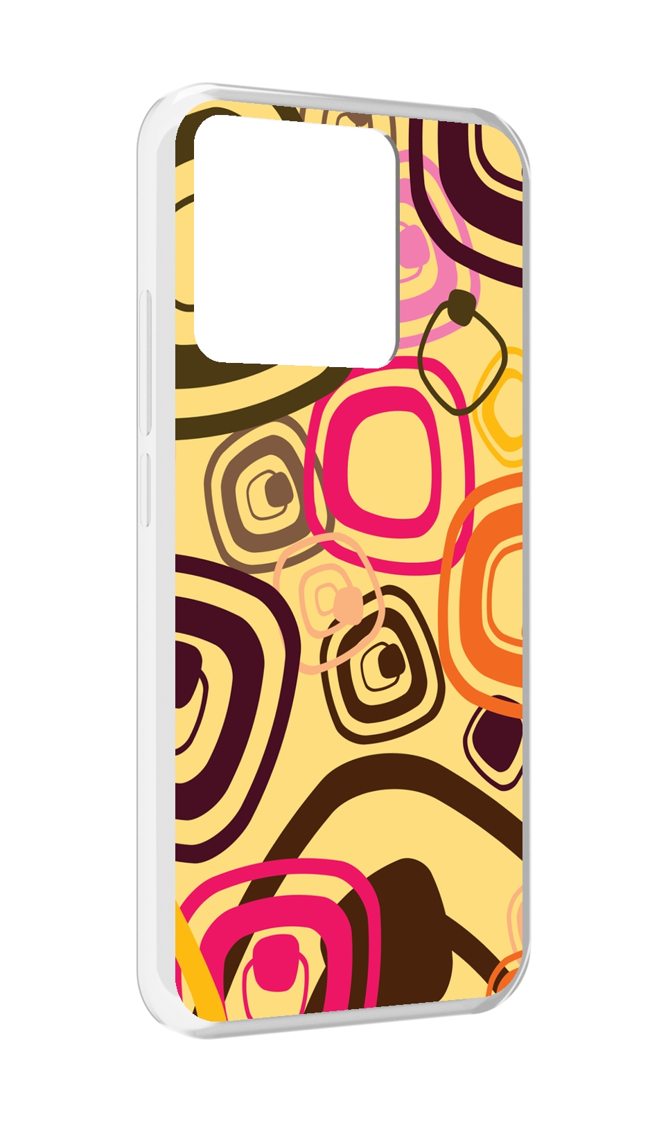 

Чехол MyPads Tocco для Xiaomi Redmi 10A абстракция-на-желтом-фоне, Прозрачный, Tocco