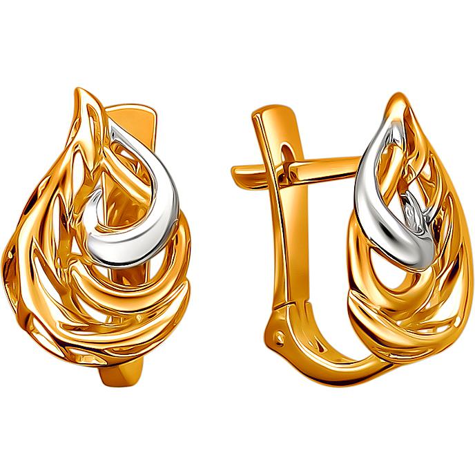 

Серьги женские из золота Эстет 01С0112321Р, без вставки, 01С0112321Р