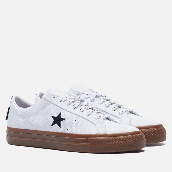 

Мужские кеды Converse One Star Pro Cordura Canvas белый, размер 44 EU, One Star Pro Cordura Canvas