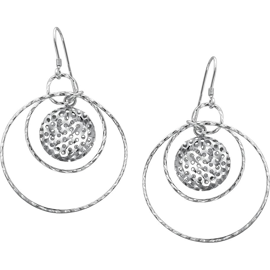 

Серьги женские из серебра Эстет Т4С750220041, без вставки, Т4С750220041