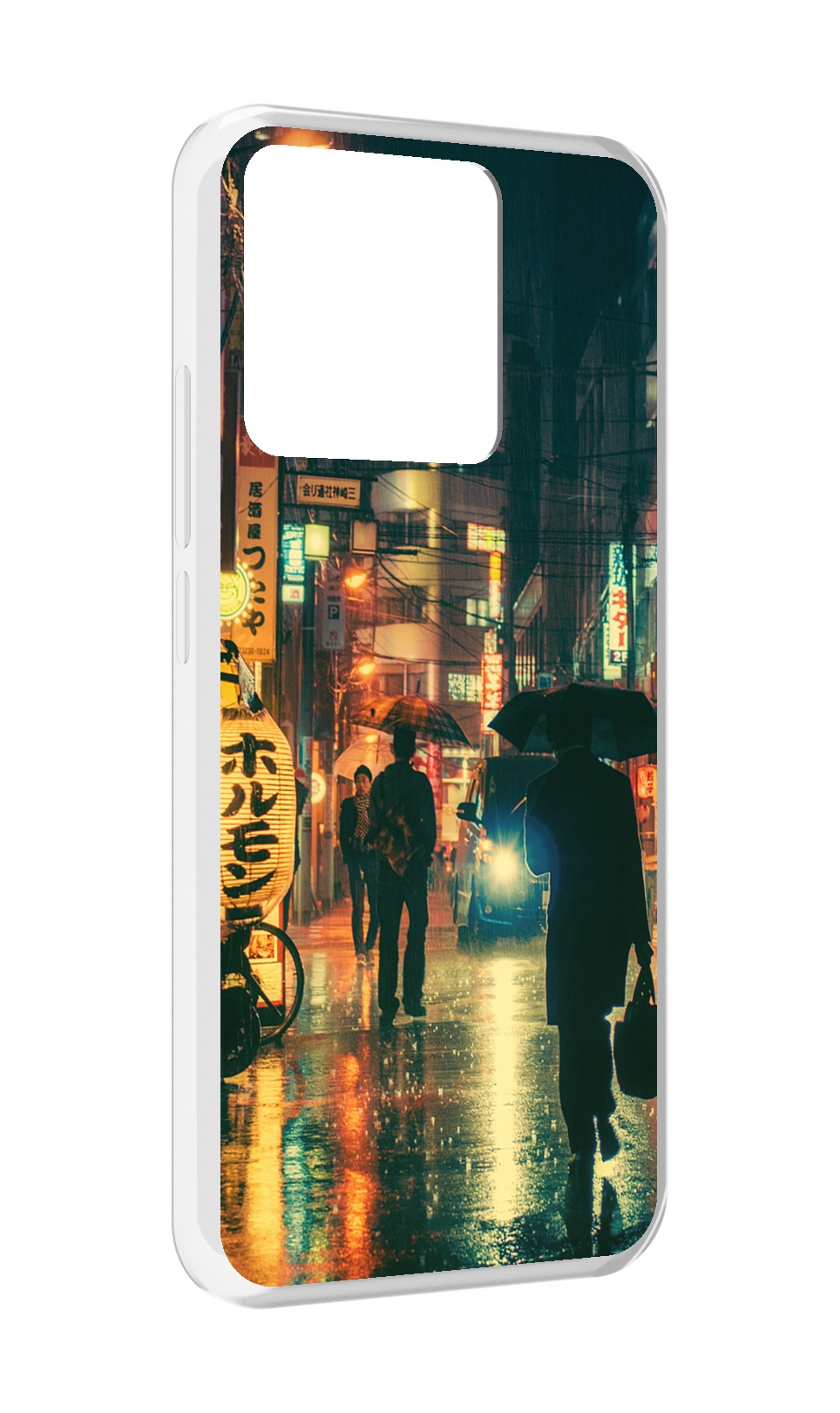 

Чехол MyPads Tocco для Xiaomi Redmi 10A Токио-сеул, Прозрачный, Tocco
