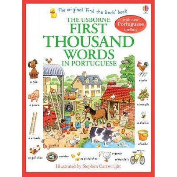 фото First thousand words in portuguese usborne