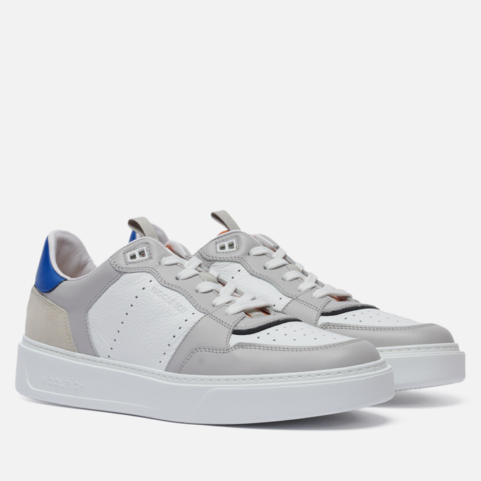 

Мужские кроссовки Woolrich Classic Basketball Leather серый, размер 43.5 EU, Classic Basketball Leather