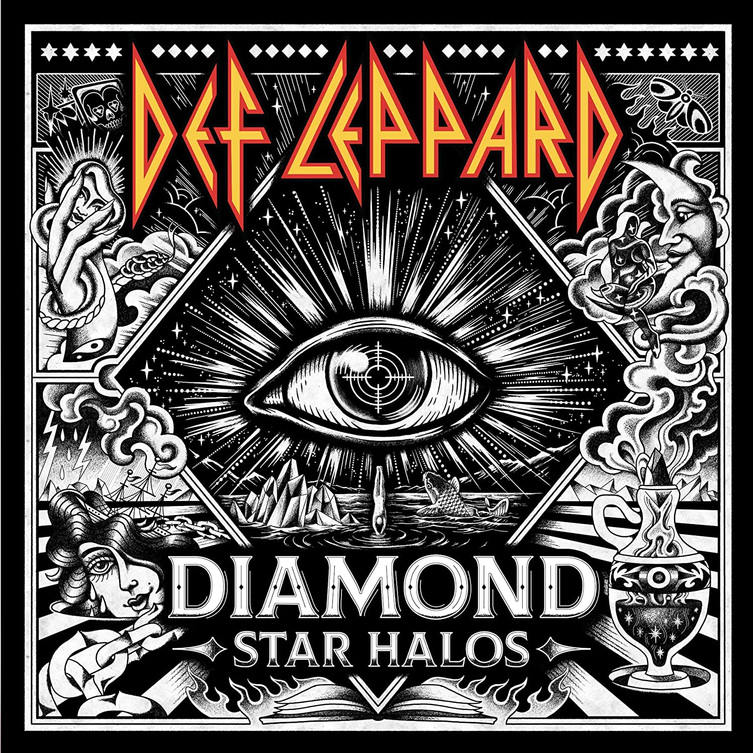 фото Def leppard diamond star halos (2винил) мистерия звука