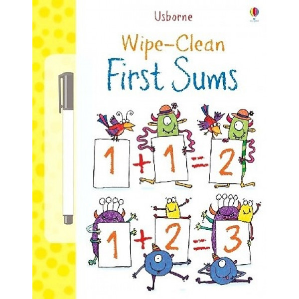  Книга Wipe-Clean First Sums