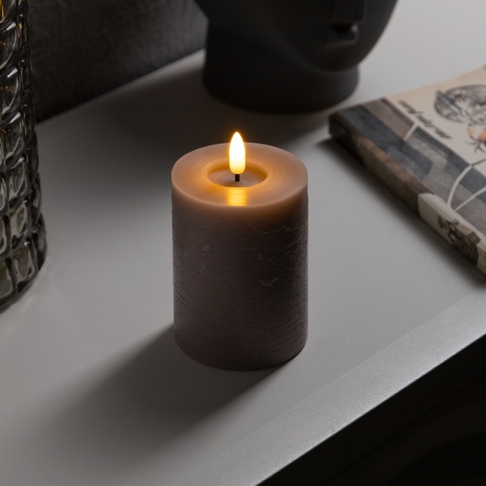 

Светодиодная свеча Luazon Lighting, пластик, батарейки АААх2, лиловая, 9907622