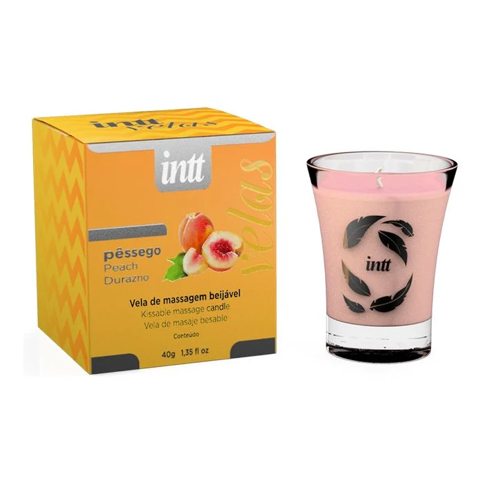 Массажная свеча Intt Allumer Peach с ароматом персика 40 г