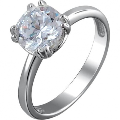 

Кольцо из серебра с фианитом р.  Эстет 01К158525, 01К158525