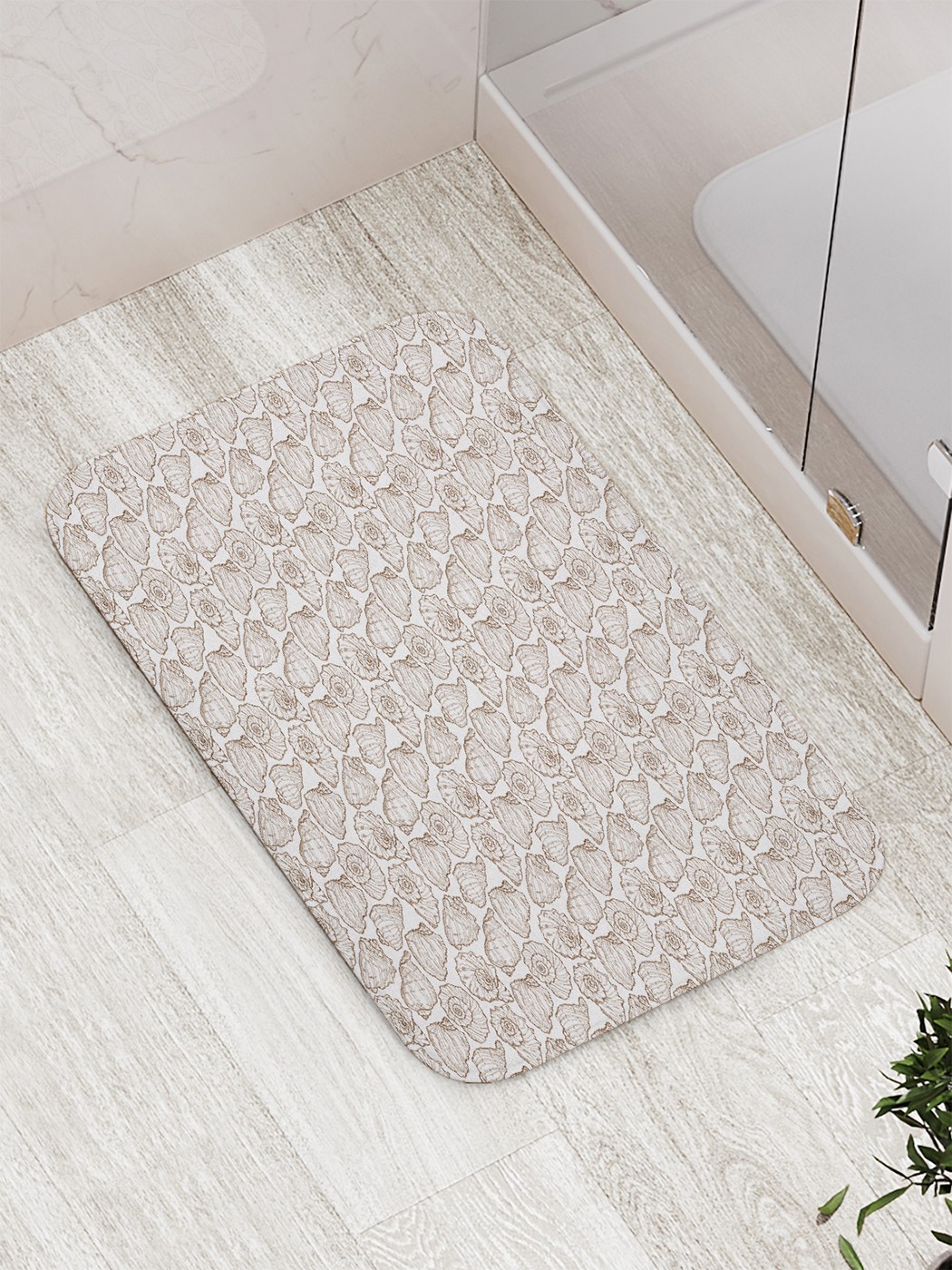 

bath_65927 Коврик противоскользящий для ванной, сауны, бассейна, 77х52 см