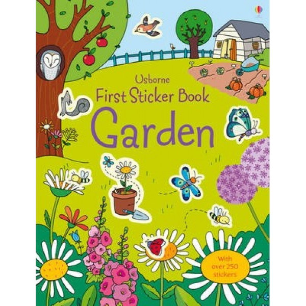 фото First sticker book garden usborne