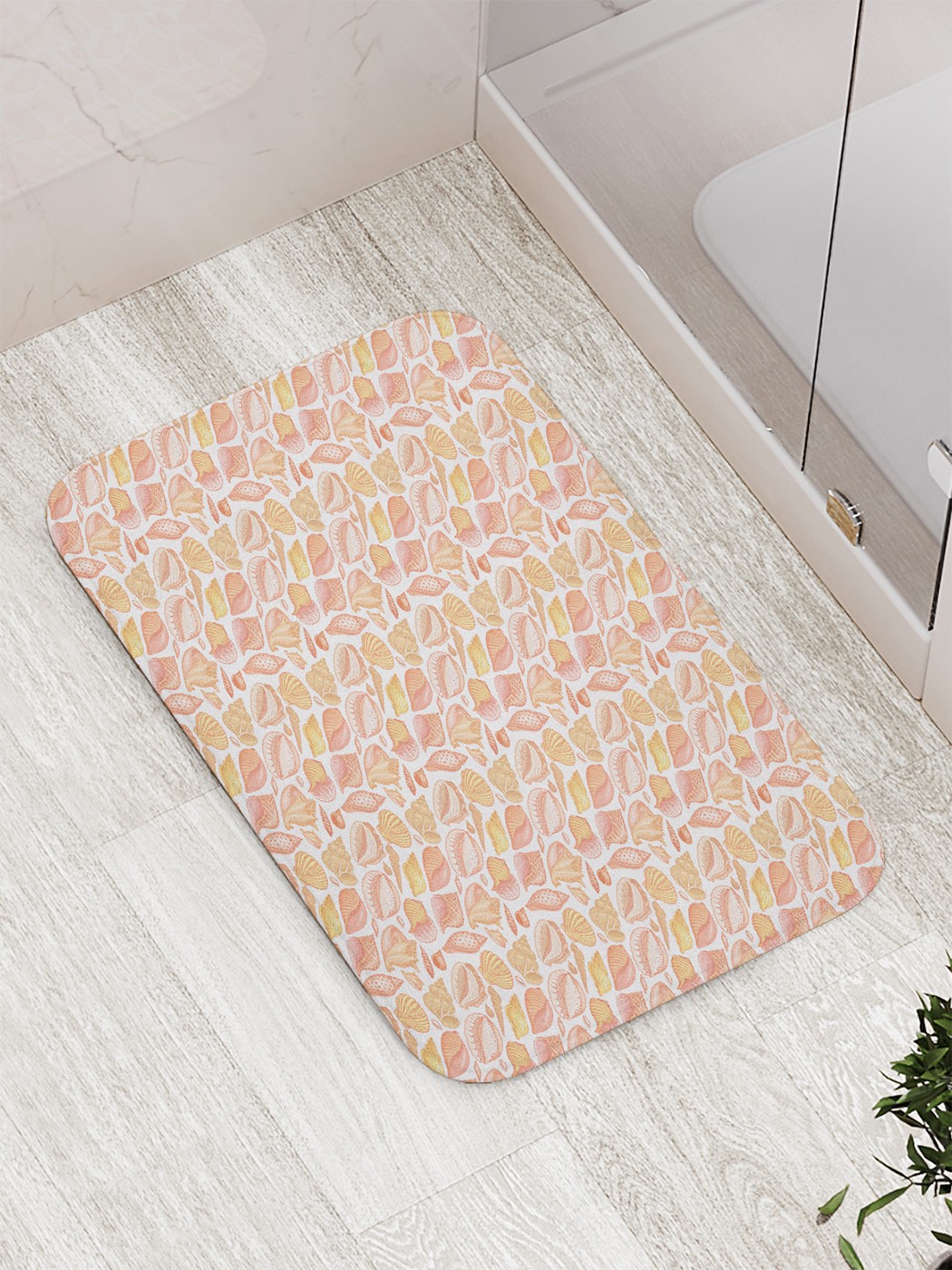 

bath_65925 Коврик противоскользящий для ванной, сауны, бассейна, 77х52 см