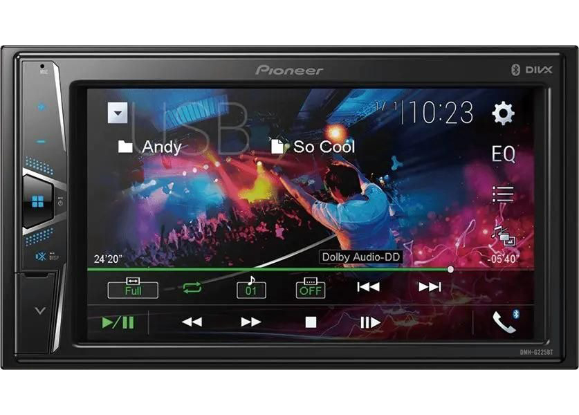 Автомагнитола Pioneer DMH-G225BT 22121₽