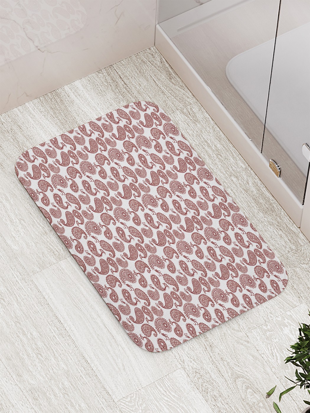 

bath_63092 Коврик противоскользящий для ванной, сауны, бассейна, 77х52 см