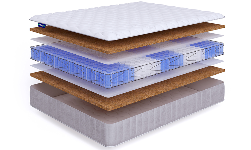

Матрас Beautyson Hit Hard TFK+ Lux 120х190, Бежевый;белый;серый;серебристый, Hit Hard TFK+ Lux