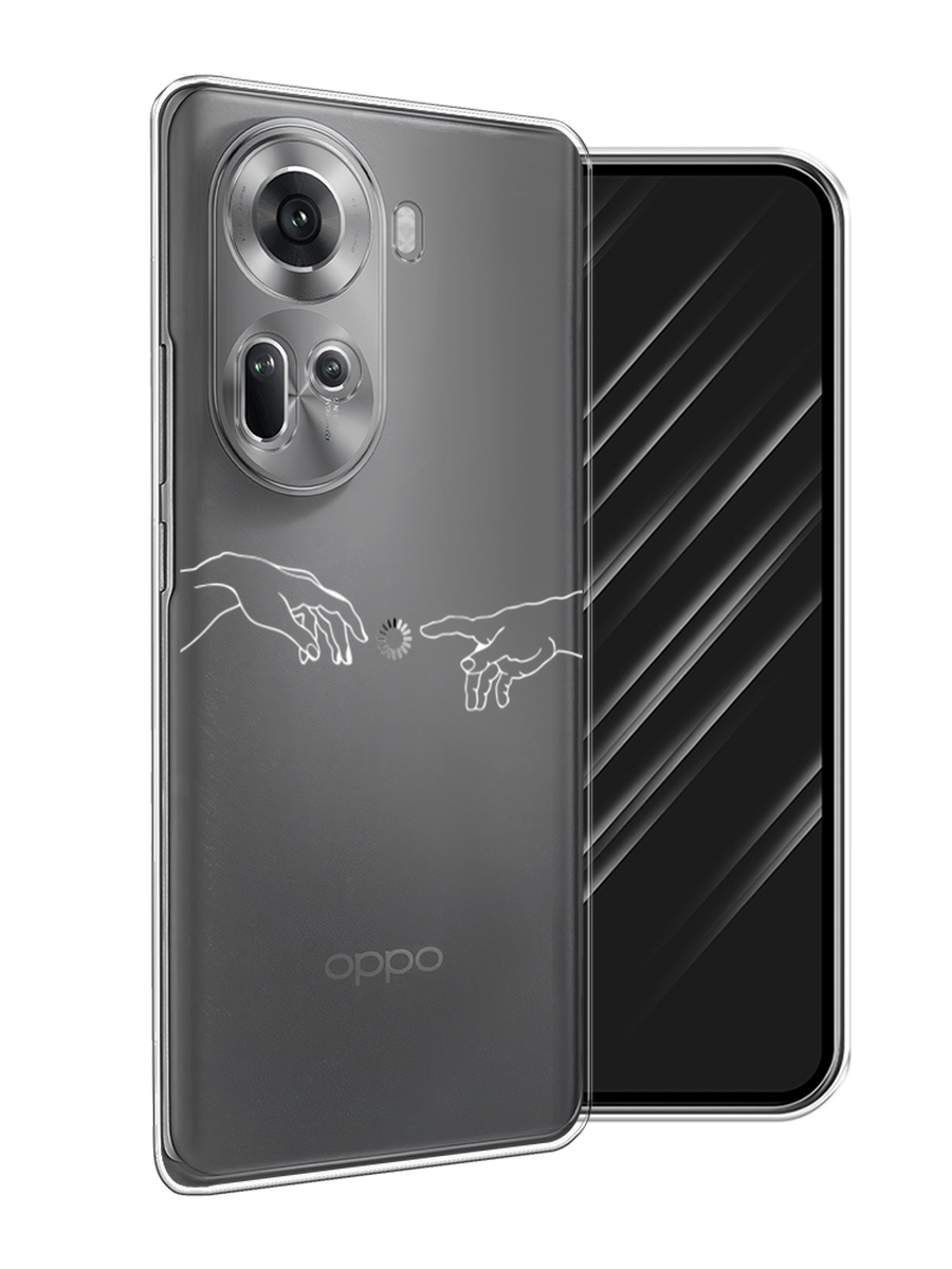 

Чехол Awog на Oppo Reno 11 (Global) "Загрузка творения", Белый;серый;прозрачный, 2515850-1