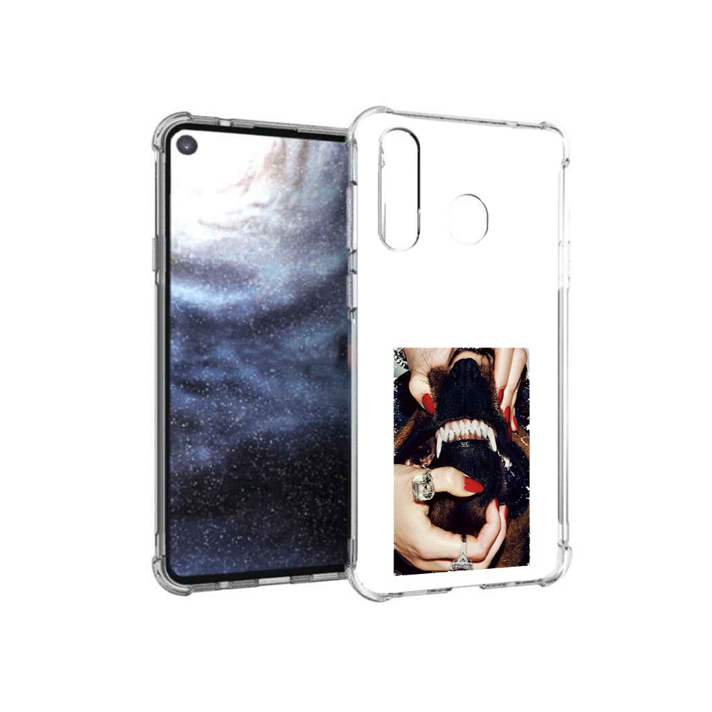 

Чехол MyPads Tocco для Samsung Galaxy A8s маникюр (PT124633.501.457), Прозрачный, Tocco