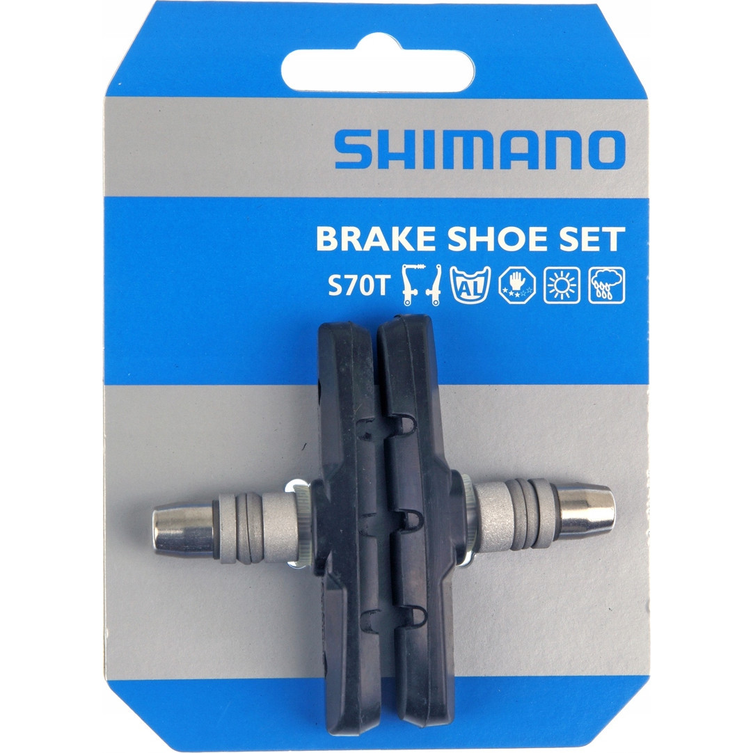 фото Тормозные колодки shimano для v-brake, s70t br-m510 y8gv9801a