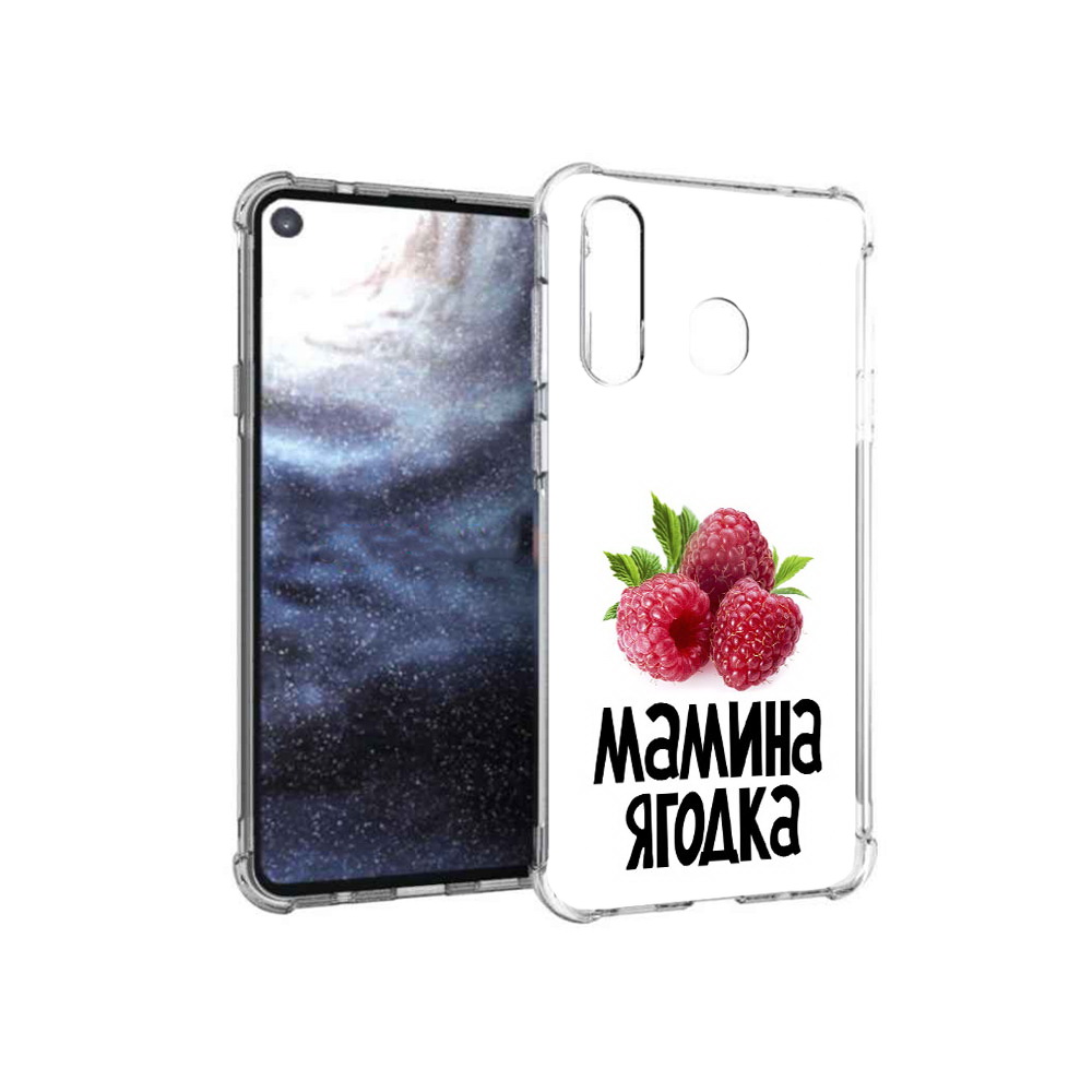 

Чехол MyPads Tocco для Samsung Galaxy A8s мамина ягодка (PT124633.501.456), Прозрачный, Tocco